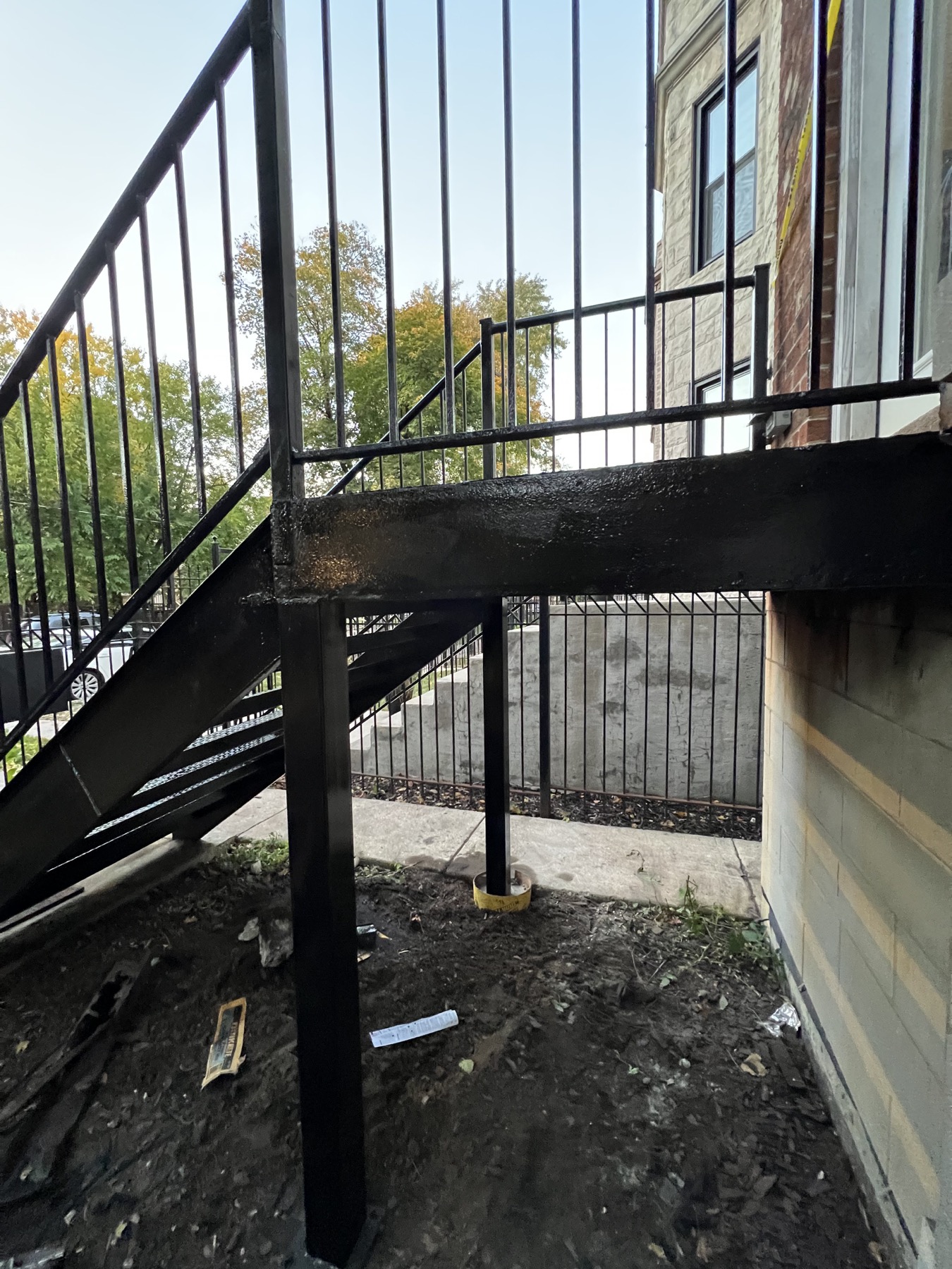 Recent steel porch and welding work by Brothers Welding Work