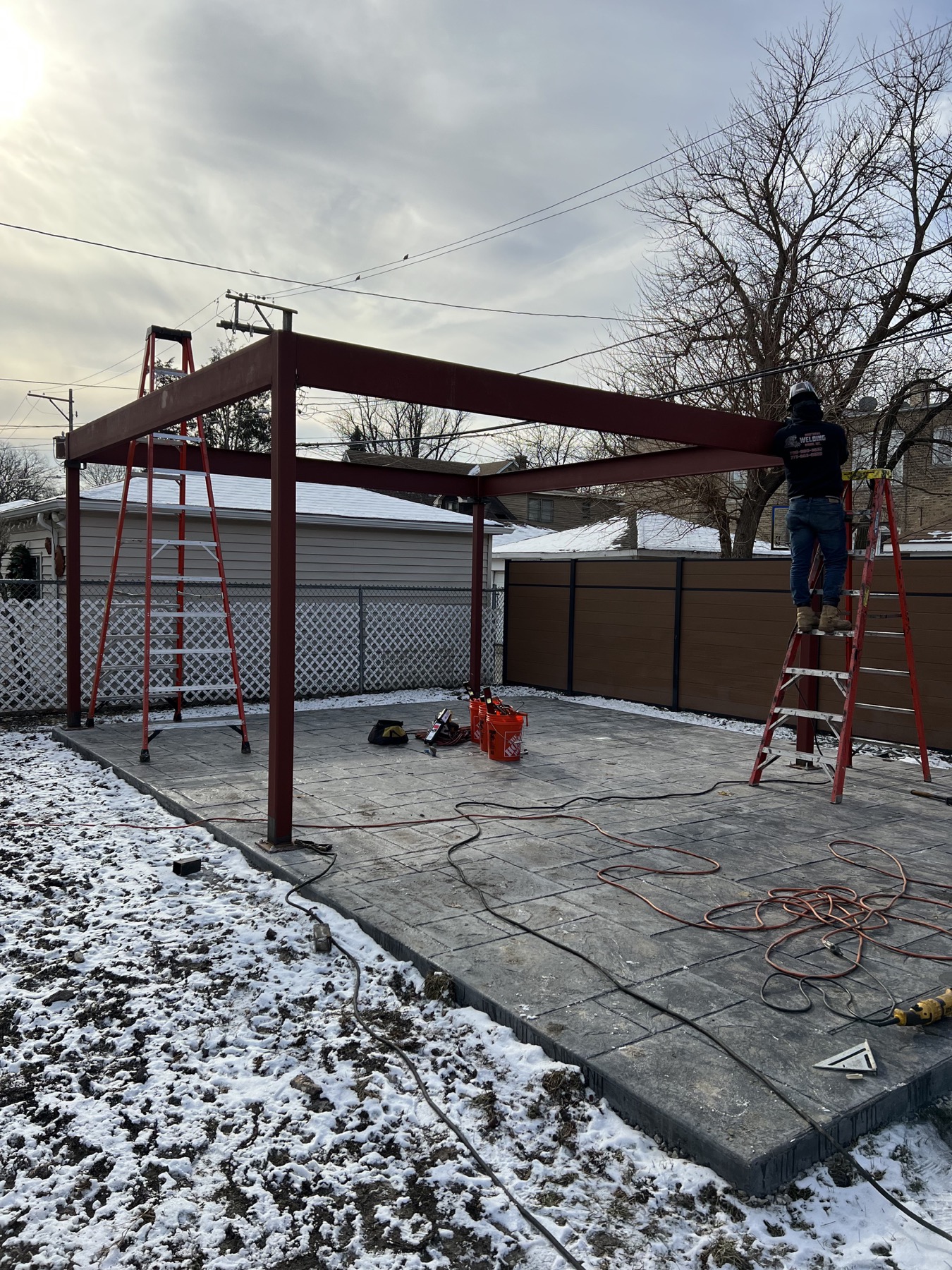 Recent welding and steel work by Brothers Welding Work